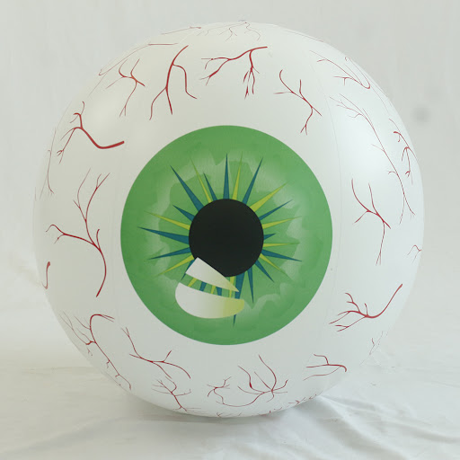 Title 14, PVC Inflatable LED Luminous Ball Halloween Cour...
