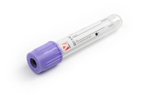 KRUUSE Blood Collection Tube, EDTA K2, 2 ml, plast, 100 st