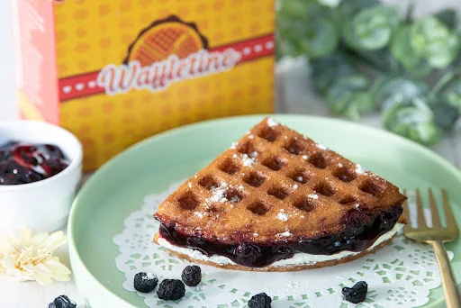 Blueberry Cheese Waffle