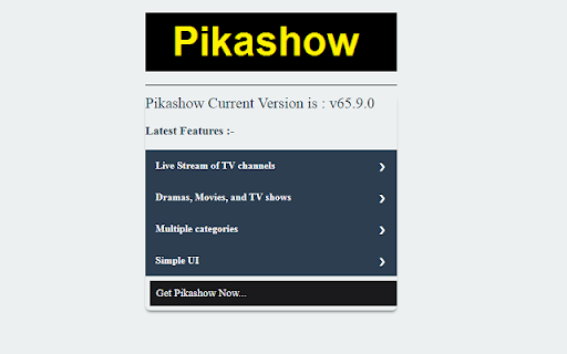 Pikashow for PC - Windows and Mac