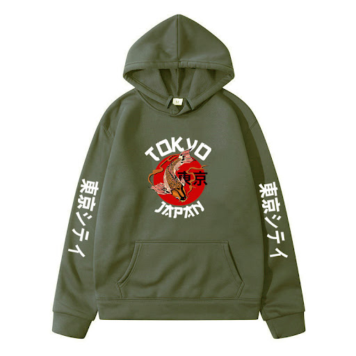 Title 11, Printed Pattern Trendy Hooded Sweatshirt for a ...