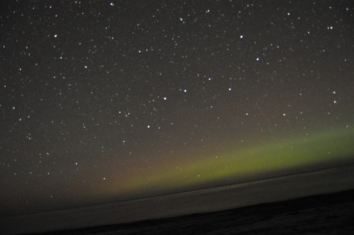 Northern lights dance over Alaska as we watch from Haida Gwaii