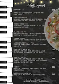 Jam House menu 1