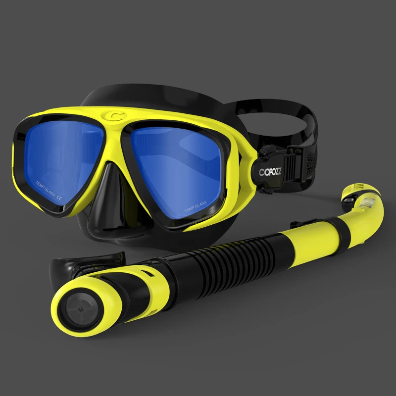 Title 2, Duikbril en snorkel set voor helder zicht onder...