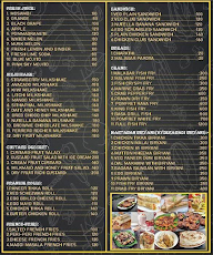 Oceano Seafood And Chicken Grill menu 1