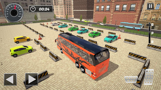 Modern Bus Driving Classic Parking