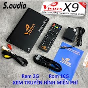 Android Tivi Box Vinabox X9 Xem Tv 200 Kênh Voice Search / 2Gb / 16Gb | Hàng Chính Hãng