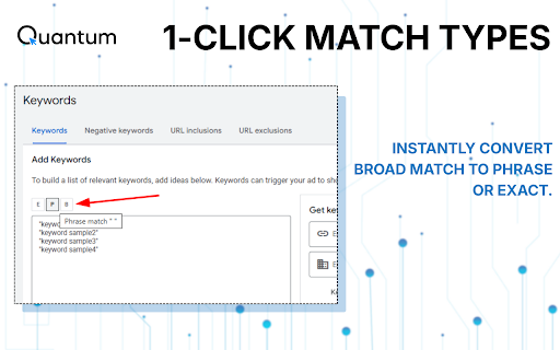 Quantum PPC — Google Ads Power Tools screenshot 1