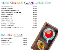 Chaiffee Cafe menu 2