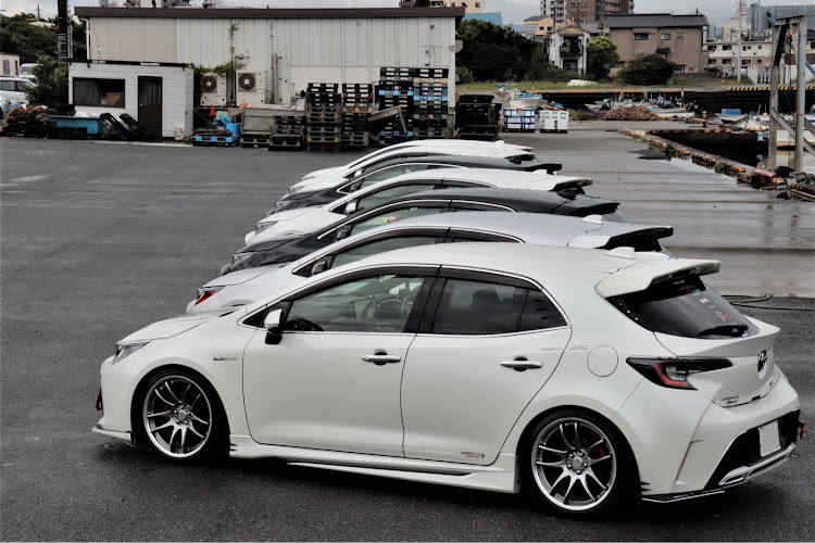 カローラスポーツの千葉フォルニア・ドライブ・オフ会・不正改造車取締月間に関するカスタム事例の投稿画像7枚目