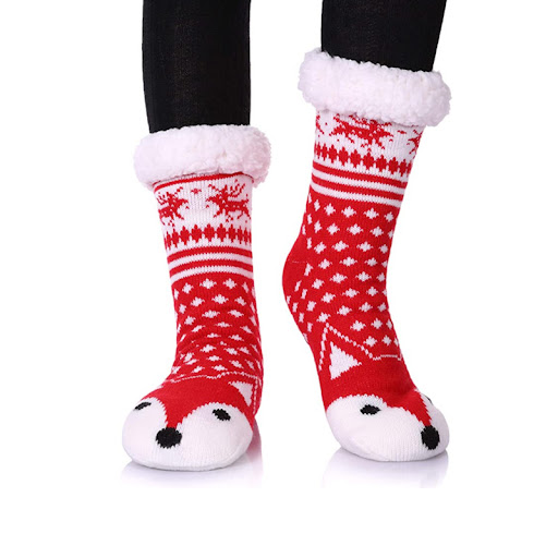 Title 12, Warm and thick Plush sleeping socks
