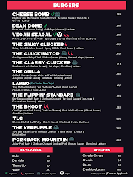 Good Flippin' Burgers menu 3