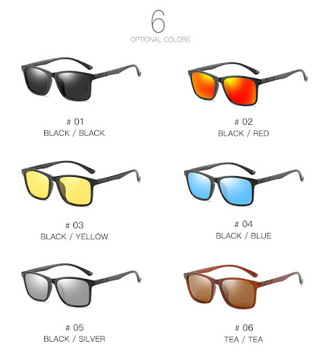 Title 13, Mens and Womens TR Polarized Sunglasses Drivi...