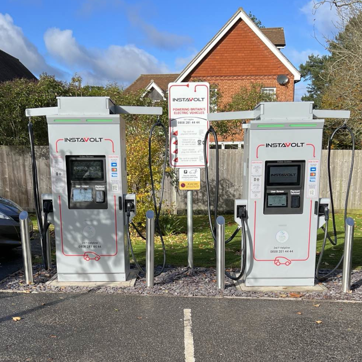 EV Rapid Charging Station Lyndhurst