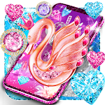 Cover Image of Descargar Fondo de pantalla en vivo de cisne de diamante 13.8 APK