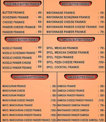 Girnar Sweets And Namkeen menu 