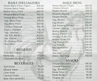 Britannia And Company menu 1