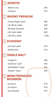 Red Coal menu 5