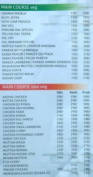 Dhaba 49 menu 2