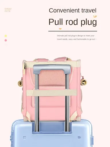 Cat Bag Portable Pet Carrying Bag Space Capsule Backpack Large Capacity Cat Capsule Portable Backpack