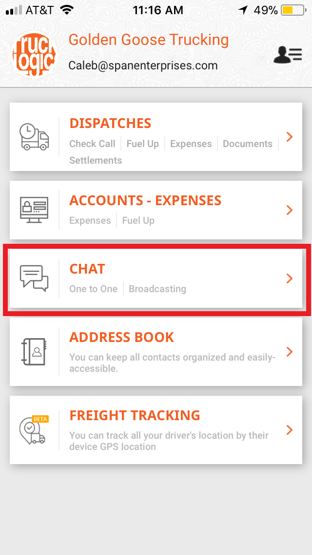 TruckLogics trucking management system mobile app tutorial.