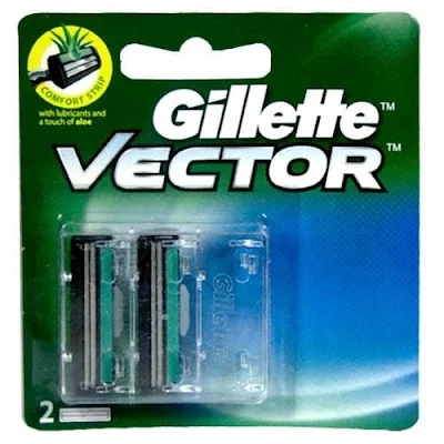 Gillette Vector Cartridges - 2 pcs