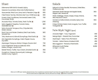 Akina Contemporary Japanese Restaurant And Bar menu 7