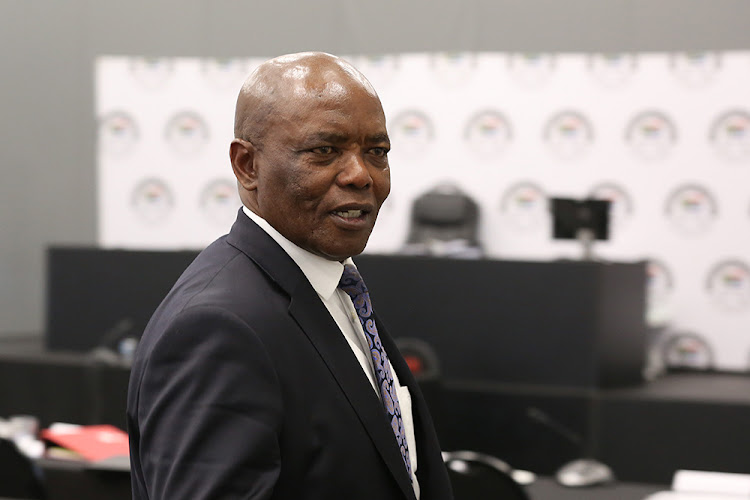 Bruce Koloane, former chief of state protocol, at the state capture inquiry. File photo.