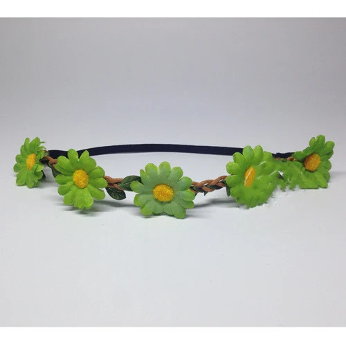Chrysanten hoofdband zonnebloemenkrans, bloemenaccessoire voor dames, ideaal voor bruiloften, feesten en festivals