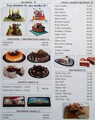 Manu Bakery menu 1