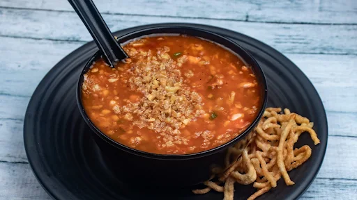 Chicken Hot Garlic Soup