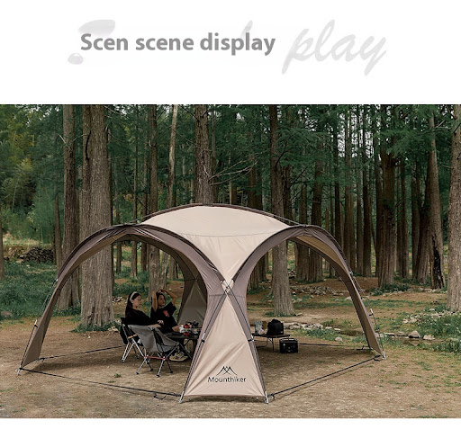 Title 14, Campsite Dome Canopy Sunshade with Ventilation....