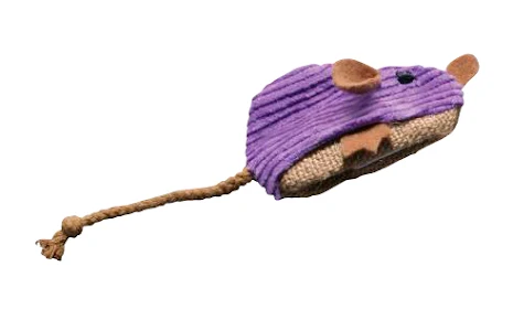 KONG Cat Corduroy Mouse, [NM43], 3st