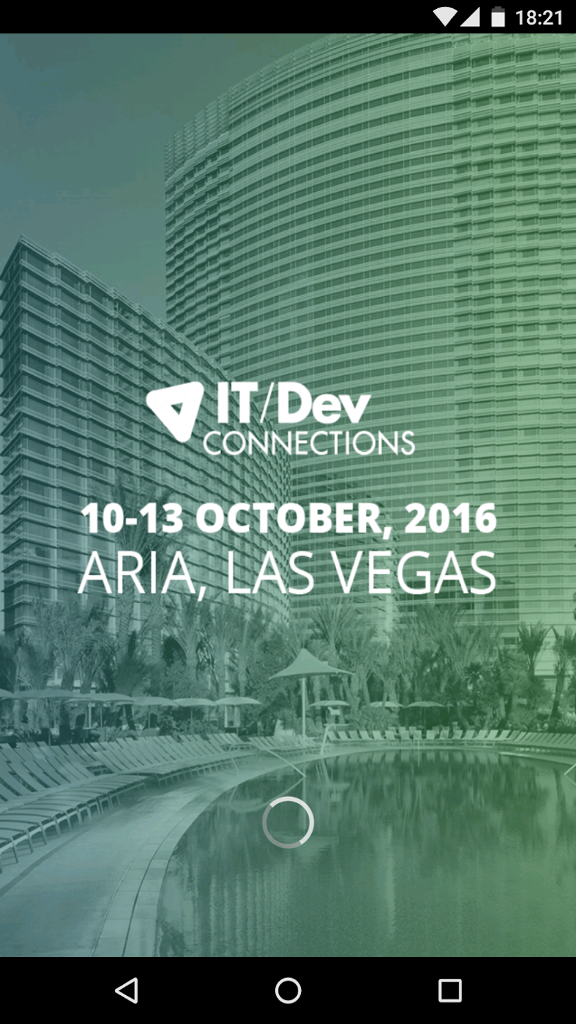 IT/Dev Connections 2016 Screen 1