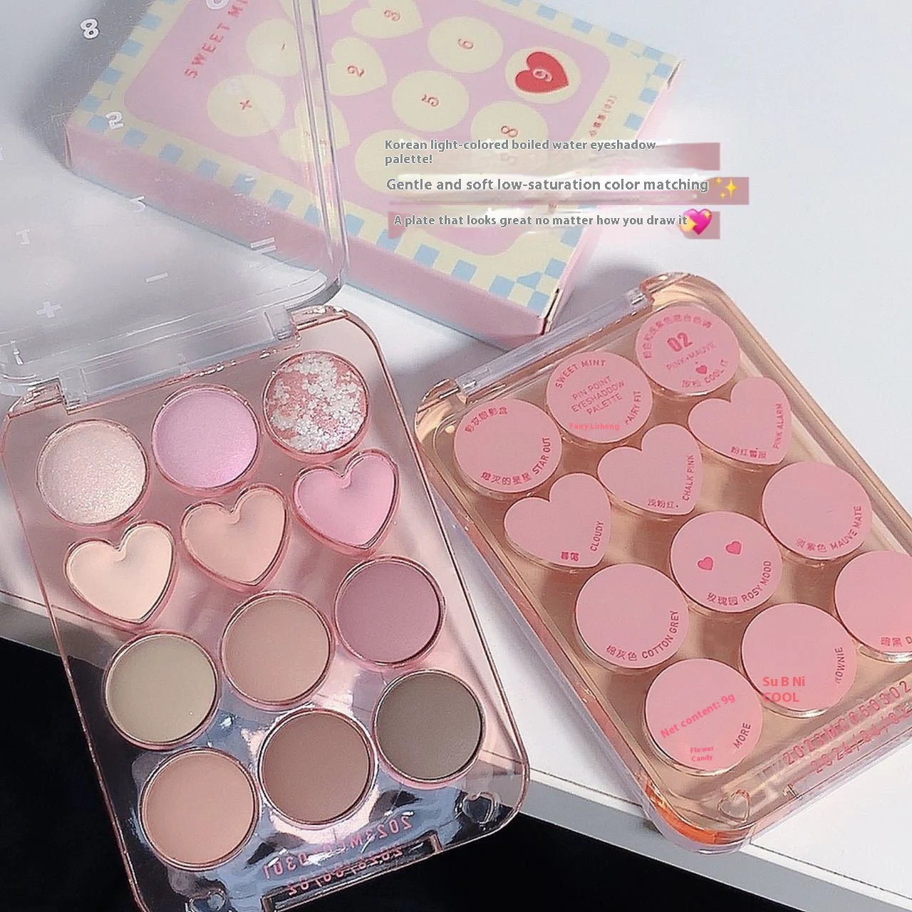 Title 6, Palette de fards à paupières SWEET MINT Love He...