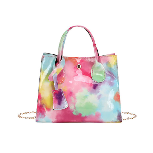 Title 8, Gradient Color Small Square Bag Personality Con...
