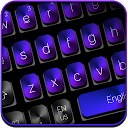 Télécharger Cool Black Violet Keyboard Installaller Dernier APK téléchargeur