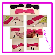 Easy Cute Hair Bow DIY 1.1 Icon