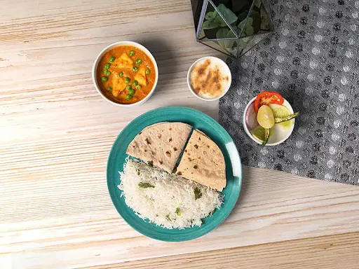 Matar Paneer Homely Combo