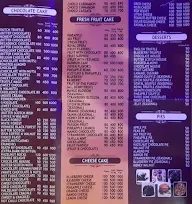 The Cake Paradise menu 1