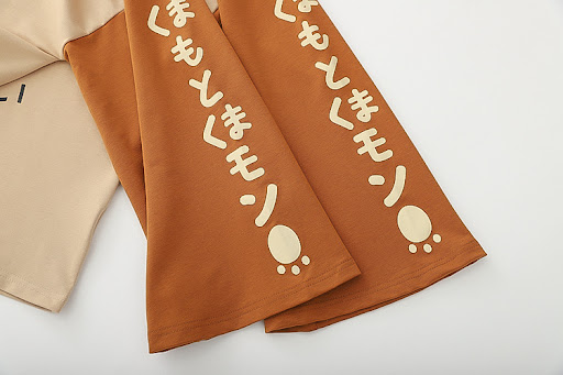 Title 3, Korean Sweatshirt Japanese Cute Bear Print Top ...