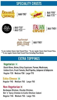 Domino's Pizza menu 2