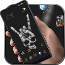 Rock Skull Graffiti Theme 2.0.1 APK تنزيل