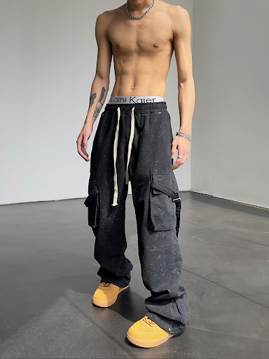 Title 1, Vintage High Waist Loose Casual Pants for Women...