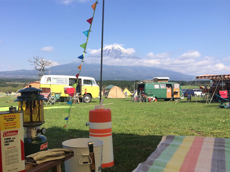 タイプⅡ　トランスポルターのワーゲンバス・キャンプ・グルキャン・富士山・コロナが早く終息しますようにに関するカスタム事例の投稿画像2枚目