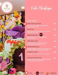 Sugar High Patisserie & Cafe menu 1