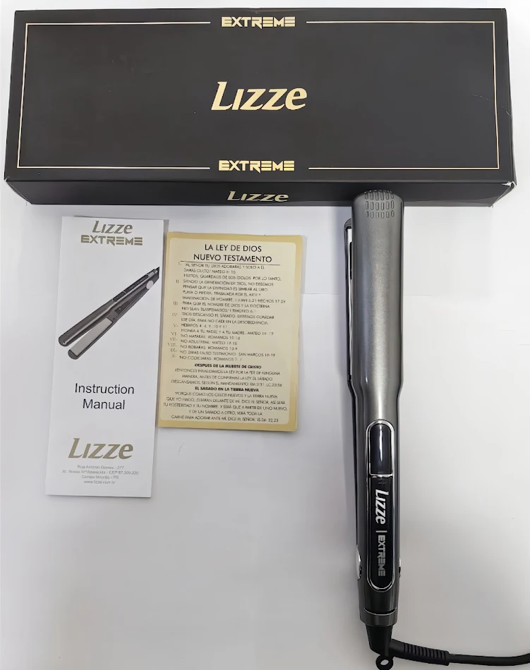 Professionele elektrische haarglatter voor salons. Krultang voor volumineus haar. Stijl of krul voor een perfecte look.