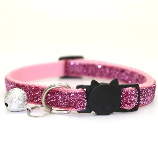 2022 Cat Collar Colors Reflective Breakaway Neck Ring Necklace Bell Pet Products Safety Elastic Adjustable With Soft Mat