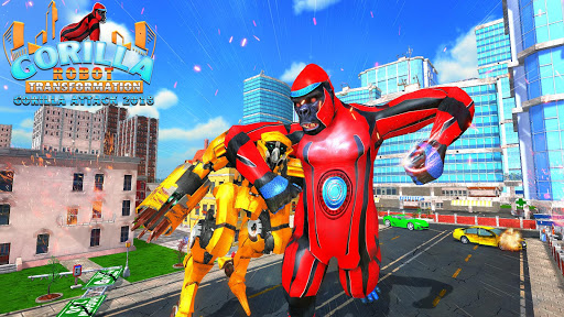 Gorilla Robot Transformation  Gorilla Attack 2018