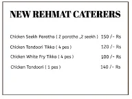 New Rehamat Caterers menu 1